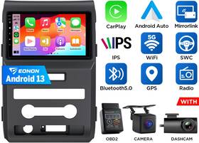 St2vrafdf1x6usebu1 Eonon For Ford F150 F-150 2009 2010 2011 2012 Carplay Android 13 Car Radio Stereo Gps