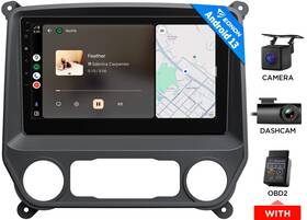St2vragmsx6useuu1 Eonon For 2014-2018 Chevy Silverado Gmc Sierra Carplay Android 13 Car Stereo Gps Gmsx6