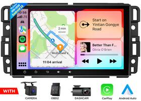 St2vragmx7usicm1 Eonon Cam Dvr Obd Gmx7 Android 14 8 Inch Car Stereo Carplay Gps Radio For Chevy Gmc Buick