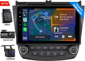 St2vrahac1x6usebu1 Eonon For Honda Accord 2003-2007 10 Inch Carplay Android 13 Car Radio Stereo Gps Head Unit