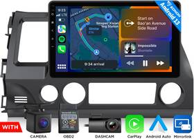 St2vrahciv1x6usebu1 Eonon For Honda Civic 2006-2011 Carplay Android Auto 13 Car Radio Stereo Gps Head Unit