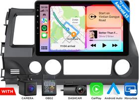 St2vrahciv1x6usenm3 Eonon For Honda Civic 06-11 Car Gps Navi Stereo Radio Android 13 Wifi Carplay Obd2 Dvr
