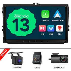 St2vravwa13usenm1 Eonon Cam Dvr Obd Car Stereo Android 13 Carplay Gps Head Unit For Vw Jetta Passat Golf