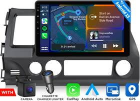 St3crahciv1x6usenm4 Eonon Android 13 Carplay For Honda Civic 06-11 Car Stereo Radio Gps Navi Wifi Headunit