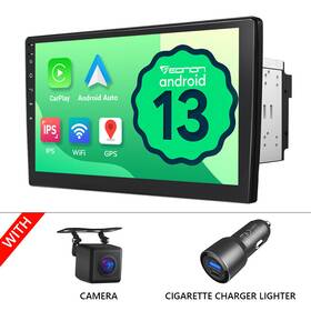 St3craua13plususenu1 Eonon Cam 2 Din 10 Inch Ips Touch Screen Android 13 Car Stereo Radio Gps Nav Carplay