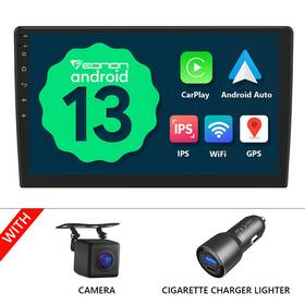 St3craua13plususicm1 Eonon Cam 10.1 Inch Car Head Unit Double Din Android 13 Gps Navi Radio Usb Carplay Rds App