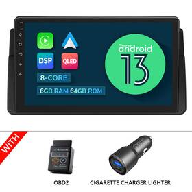 St3cvre46a12s6gusenm1 Eonon Obd For Bmw E46 Android 13 6 64 8core 9 Inch Car Stereo Gps Radio Carplay Dsp 4g Lte