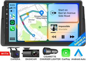 St3vrae46x7usicm2 Eonon For Bmw E46 3 Series 9 Inch Android 14 Carplay Car Stereo Radio Gps Dsp Bt Head Unit