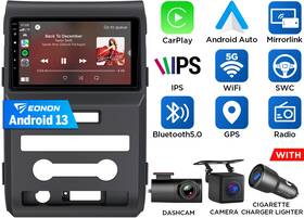 St3vrafdf1x6usenm6 Eonon For Ford F150 09-12 Apple Carplay 9 Inch Android 13 Car Stereo Fm Radio Gps Touch Bt