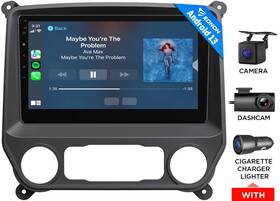 St3vragmsx6usicm1 Eonon For Chevy Silverado Gmc Sierra Android 13 Stereo Radio Car Gps 10.1 Inch Ips Carplay