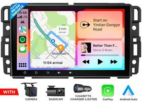 St3vragmx7usenm1 Eonon Cam Dvr Gmx7 Android 14 Car Stereo Gps Navi Head Unit Wifi Carplay For Gmc Chevy
