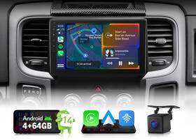 Eonon Stcadgrmx7ausicm3 9 Inch Android 14 4 64 For Ram 2500 2013-2018 Carplay Car Radio Gps Aftermarkt Stereo