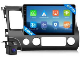 Eonon Stcahciv1x7ausicm3 Android 14 4 64 10.1 Inch For 06-11 Honda Civic Car Stereo Carplay Swc Radio Gps Dsp