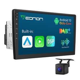 Stcaq03seusenmc Eonon Cam 10.1 Inch 2din Android 10 Car Auto Play Stereo Gps Navigation Touch Screen Wifi