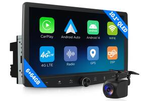 Eonon Stcaux7skplususeuu2 2din Android Auto 14 10.1 Inch 6 64 Car Stereo Player Carplay Gps Navigation Dsp Rds