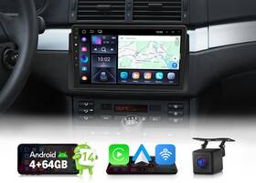 Eonon Stce46x7ausenm2 For Bmw E46 325i M3 9 Inch Android Auto 14 4 64 Car Radio Wireless Carplay Bluetooth