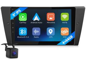 Eonon Stce90x7ausenm2 Cam Carplay Car Stereo Radio 9 Inch Ips Android Auto 14 4 64 For Bmw 328 335 E90