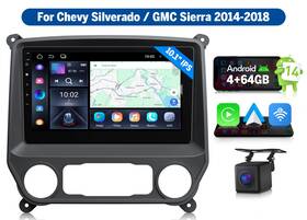 Eonon Stcgmsx7auseum1 Android Auto 4 64g 10.1 Inch For Silverado Sierra 2014-18 Car Radio Wireless Carplay