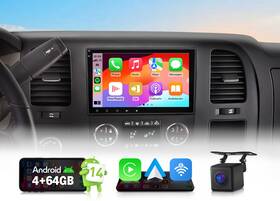 Eonon Stcgmx7auseum1 8 Inch Android Auto 14 4 64 For Chevy/gmc 07-14 Carplay Head Unit Gps Navi Double Din