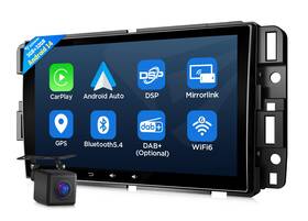 Stcgmx7useum1 Eonon Cam Android 14 Auto 8 Inch Car Play Radio Stereo Head Unit For Gmc Chevy Buick