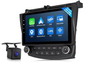 Stchac1x7useum1 Eonon Cam Android 14 Auto 10.1 Inch Car Play Radio Stereo Wifi For Honda Accord 03-07