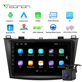 Stcm3bla13usenm1 Eonon Cam For Mazda 3 10-13 Bl 9 Inch Ips Android 13 Car Radio Gps Nav Stereo Carplay Wifi