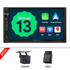 Stcracua13usloma Eonon Obd Cam 7 Inch Ips 2 Din Android 13 Carplay Car Stereo Fm Radio Gps Navigation