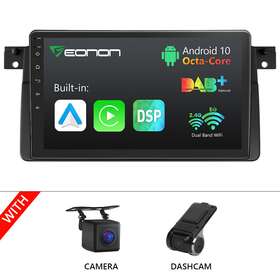 Stcraq50seusicm1 Eonon Cam Dvr Fit Bmw E46 9 Inch Ips Gps Car Radio Stereo Android 8core Head Unit Wifi Dsp