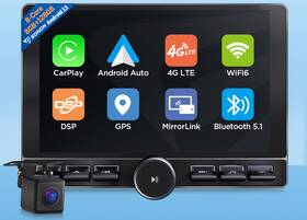 Stcux6kpromaxuseuu1 Eonon Android 13 8 128 10.1 Inch Qled Car Radio Stereo Gps Wireless Carplay 2din Head Unit