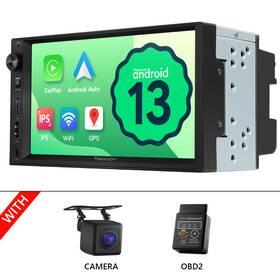 Stcvaaua13szenua Eonon Obd Cam Android Auto 13 Double 2din 7 Inch Car Radio Fm Stereo Gps Carplay Bluetooth