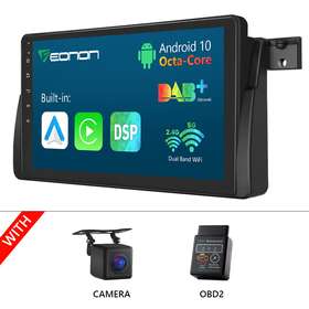 Stcvaq50uprousicm3 Eonon Cam Obd Dash Android 10 Car Play Radio Stereo Gps Bluetooth For Bmw 3 Series E46