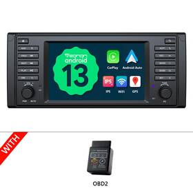 Stcve39a13useum1 Eonon Obd2 Fits Bmw E39 540/520/525 7 Inch Gps Car Radio Stereo Android 13 Apple Carplay