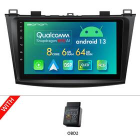 Stcvm3bla12susicm1 Eonon Obd For Mazda 3 Mazda3 10-13 9 Inch Android 13 8-core Car Radio Carplay 4g Lte