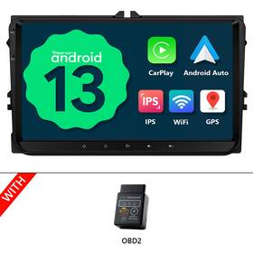Stcvvwa13usebm1 Eonon Obd Vwa13 9 Inch Ips Android 13 Car Stereo Gps Radio Head Unit Wifi For Vw Skoda Seat