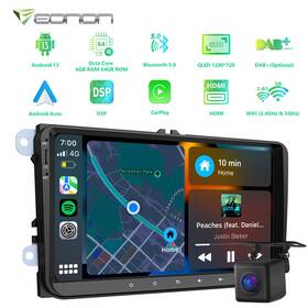 Stcvwa12s6gusenu1 Eonon Cam Android 13 8core For Vw Volkswagen Jetta Passat Eos Car Gps Stereo Radio Dsp