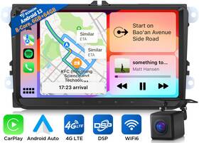 Stcvwx6susicm4 Eonon Android 13 6 64gb Car Radio Stereo Gps Carplay For Vw Golf Mk5 Mk6 Caddy Jetta
