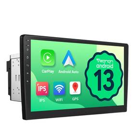 Stua13plususic09 Eonon 10.1 Inch Touch Screen Double Din Android 13 Car Stereo Radio Gps Carplay Wifi