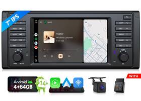 Eonon Stvae39x7auseuu1 Cam Obd 7 Inch 4 64 Android For Bmw E39 528i/530i 1995-2003 Car Radio Stereo Carplay