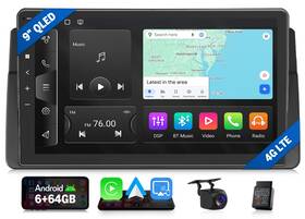 Eonon Stvae46x6s2useuu1 Cam Obd For Bmw E46 330i 9 Inch Qled 6 64gb Android Gps Car Stereo Radio Carplay