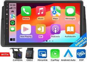 Stvae46x7usenm1 Eonon Obd Cam Android 14 3 32 Car Stereo Radio Apple Carplay Wifi For Bmw Series E46