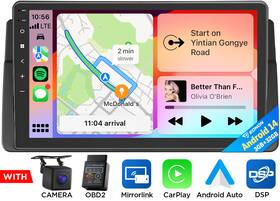 Stvae46x7useuu1 Eonon For Bmw 3-series E46 M3 1998-2006 9 Inch Ips Android 14 Car Stereo Radio Carplay Gps