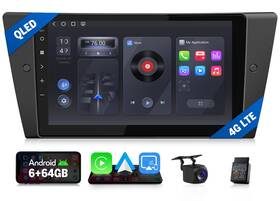 Stvae90x6s2useum1 Eonon 9 Inch Qled 6 64g Android 13 Stereo Car Gps Carplay Radio 4g For Bmw E90-e93 325/328