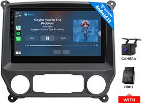 Stvagmsx6usenm3 Eonon 10.1 Inch Touch Screen Carplay Android 13 For Chevy Silverado Gmc Sierra Car Stereo