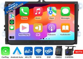 Stvavwx6suseuu1 Eonon For Vw Jetta Golf 5/6 Passat 9 Inch 8core Android 13 Car Stereo Radio Carplay Gps 4g
