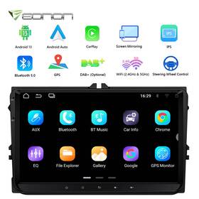 Stvwa13usenu1 Eonon Android 13 Car Stereo Carplay Gps Radio Head Unit For Vw Volkswagen Jetta Passat