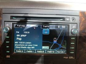 638-03462 Gmc 2011 Yukon Radio Receiver Am Fm Cd Dvd Mp3 Gps Navigation Usb Opt Uuk