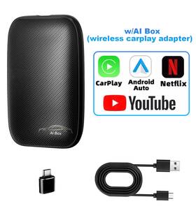 By-aibox-a35-2 Greatnavin 8 For Youtube Netflix Wireless Carplay Adapter Converts The Wired With Android Ai Box