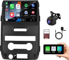 Wha2861197303 Hikity Carplay Android For Ford F-150 2009-2012 F150 Car Stereo Radio Gps Wifi Fm Mp5