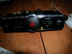 594-01355 Hyundai 07 08 Tiburon Information Gps Tv Screen Clock Temperature