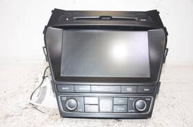 638-11344 Hyundai 2017-2019 Santa Fe Radio Receiver Am Fm Stereo Gps Navigation Lwb 843907